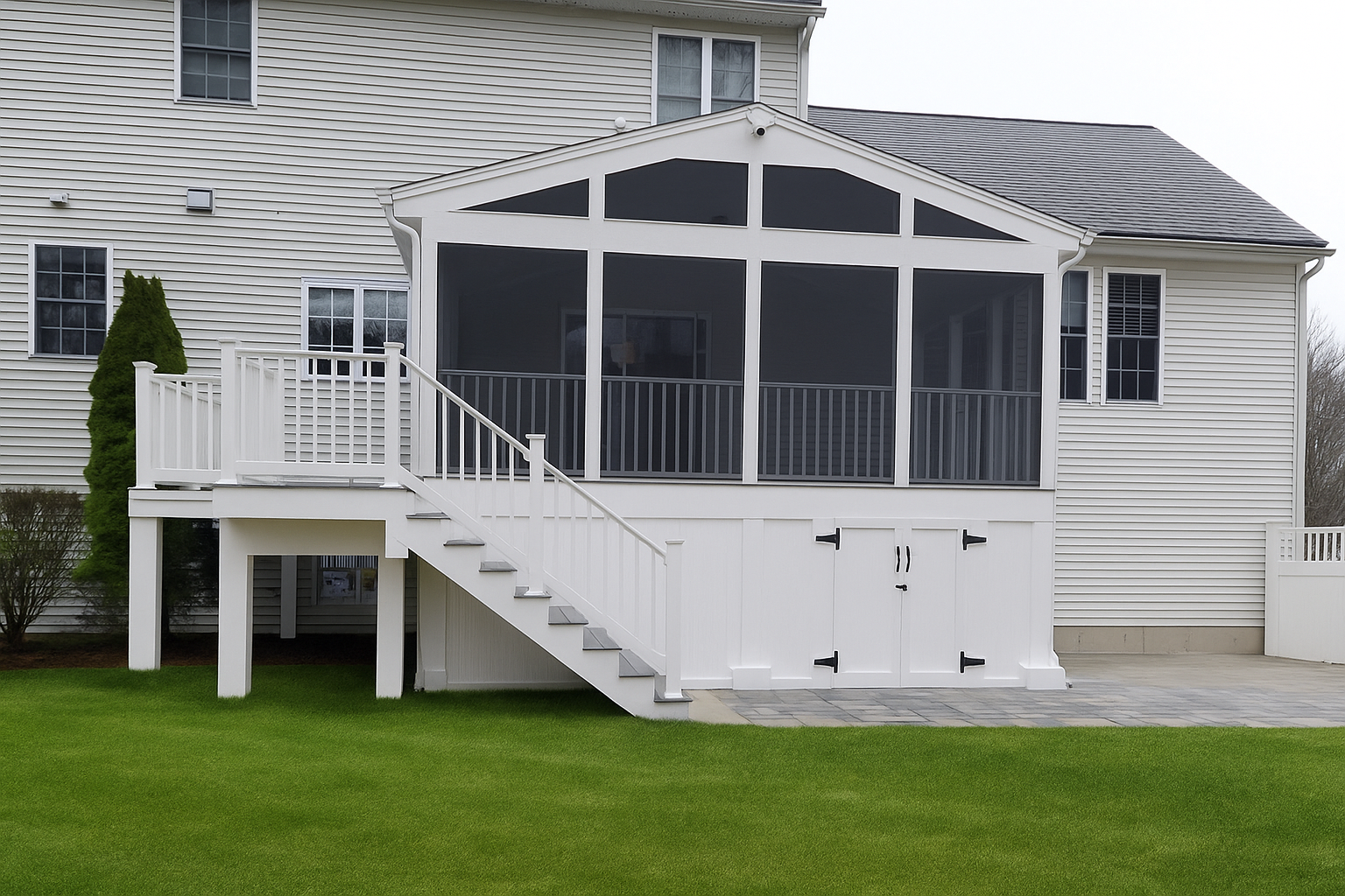 white-composite-deck-screen-room-worcester-ma.webp